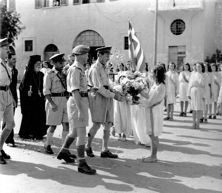 Padgett given flowers by girl