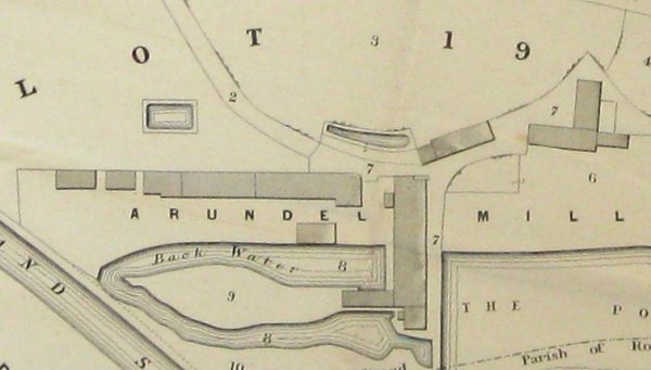 Arundel Mill in 1865