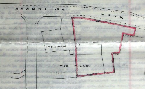 plan showing The Field