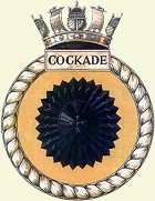 HMS Cockade crest
