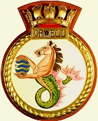 HMS Orwell crest