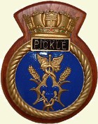 HMS Pickle crest
