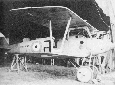 German Pfalz biplane