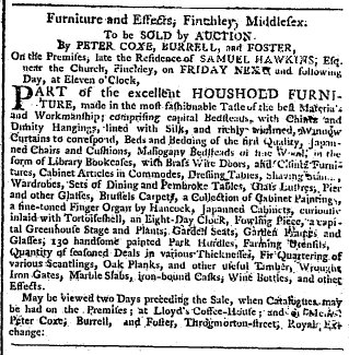 Finchley lease sale ad Finchley lease sale