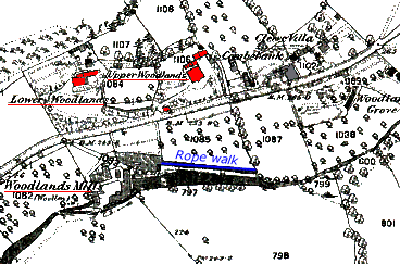 Woodlands area map