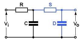 second-order low-pass RC network