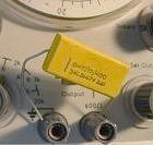 resistor connected to signal generator