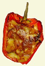 stuffed red pepper