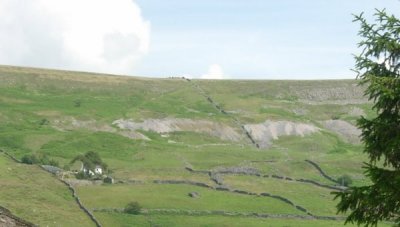 a farm under Fremington Edge