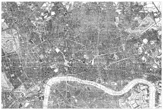map of London in 1882