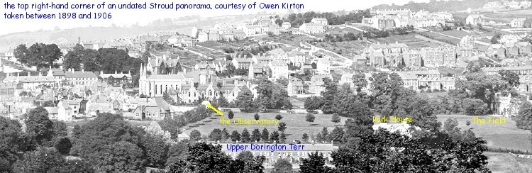 Stroud panorama photo 1900